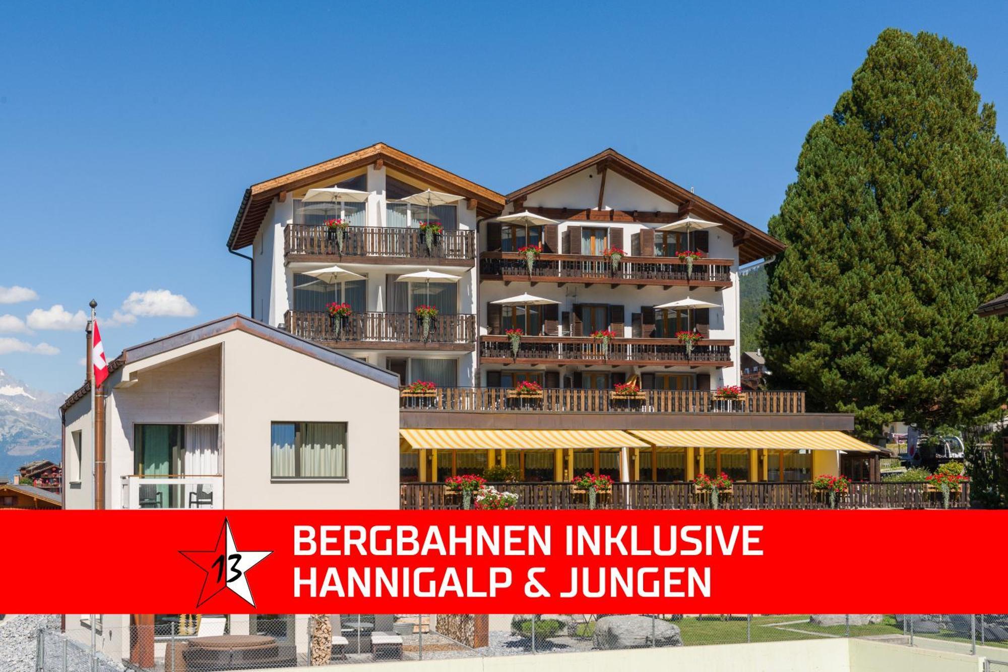 Aktiv Hotel & Spa Hannigalp Grächen Esterno foto